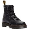 DR MARTENS WOMENS ZIP LACE ANKLE BOOT - BLACK
